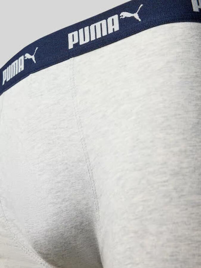 Puma Trunks in een set van 4 met elastische band met logo
