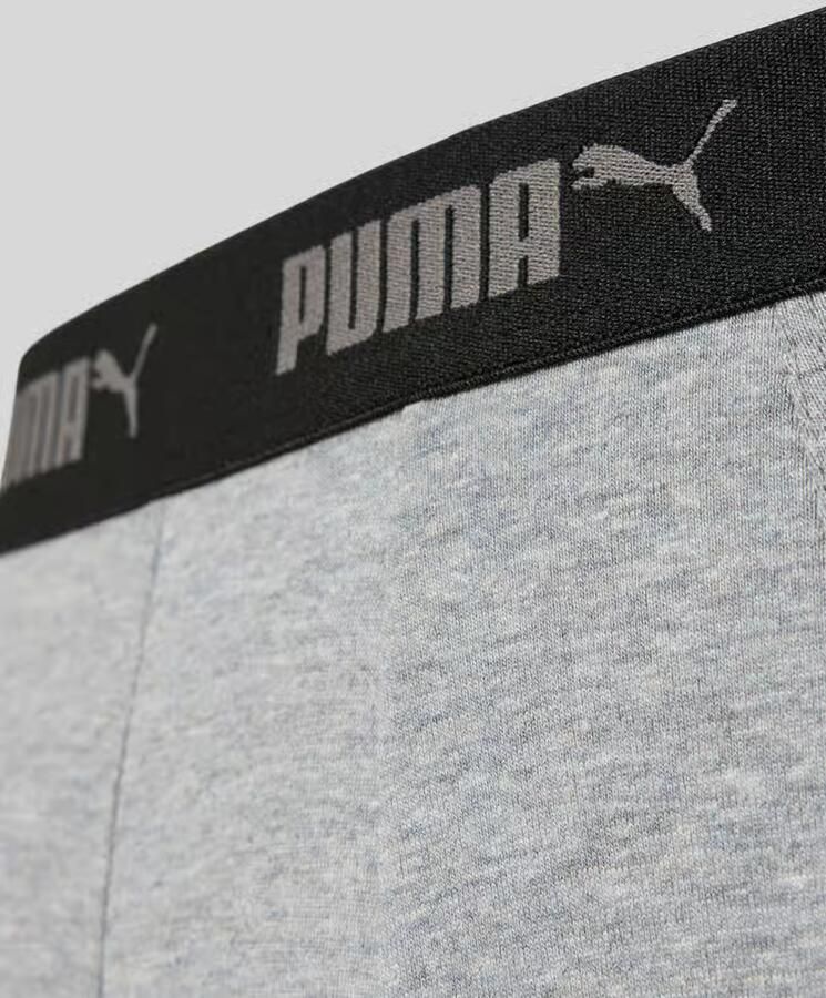 Puma Boxershort met elastische logoband in een set van 4 stuks - Foto 2