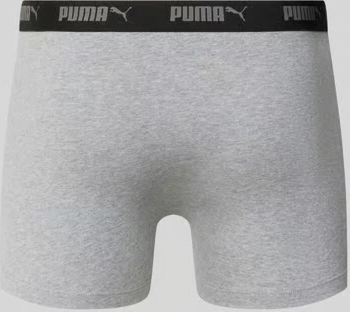 Puma Boxershort met elastische logoband in een set van 4 stuks - Foto 3