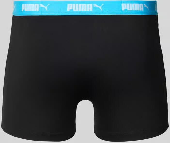 Puma Boxershort met elastische logoband in een set van 4 stuks - Foto 2