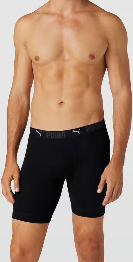 PUMA Boxershort MEN SPORT COTTON LONG BOXERS 2P (2 stuks Set van 2) - Foto 7