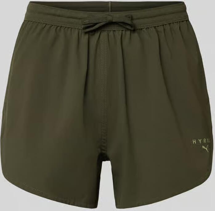 Puma x HYROX korte broek met labelprint