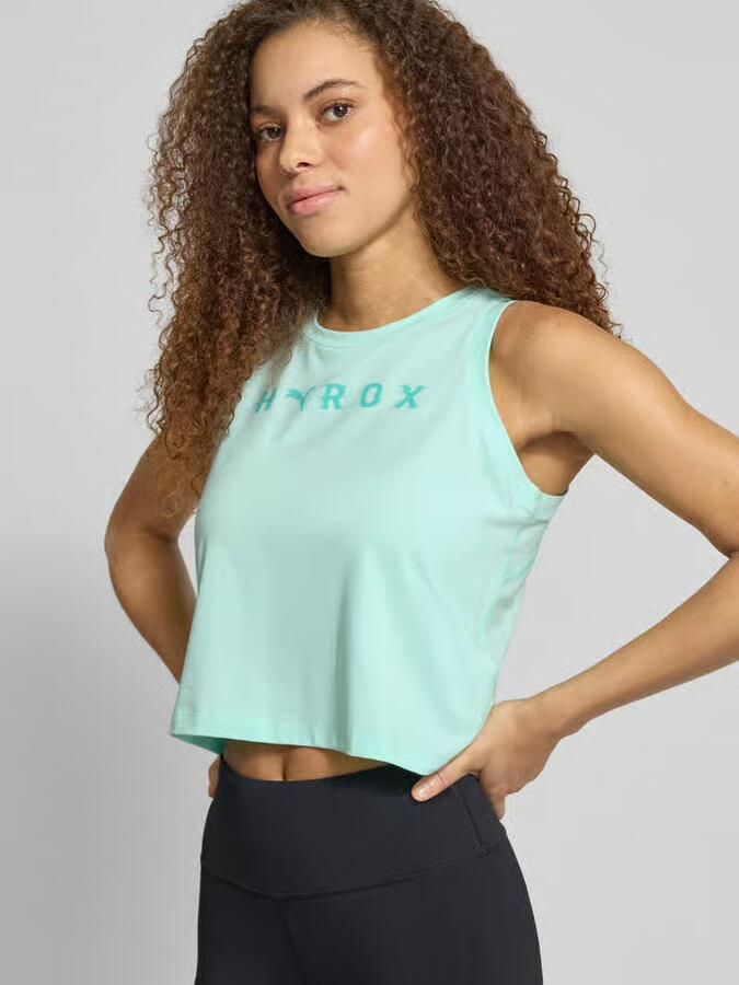 Puma x HYROX korte top met labelprint - Foto 2