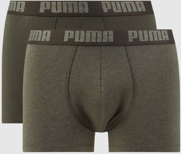 Puma Boxershort met elastische band met label model 'BASIC'
