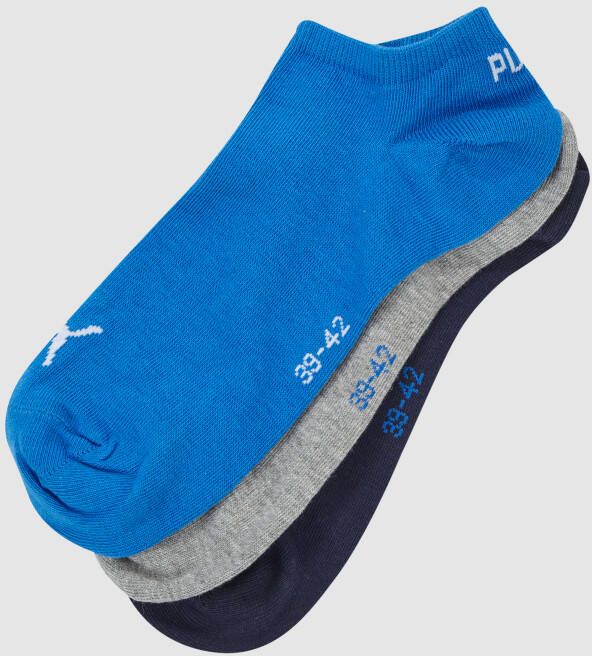 Puma Sokken met elastische boordjes in een set van 3 paar