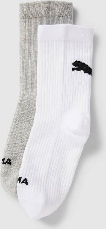 Puma Sokken met labeldetails in een set van 2 paar model 'Classic Sock'