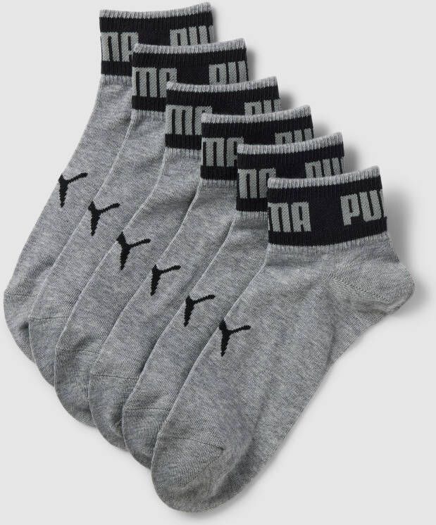 Puma Sokken met labelprint in een set van 6 paar