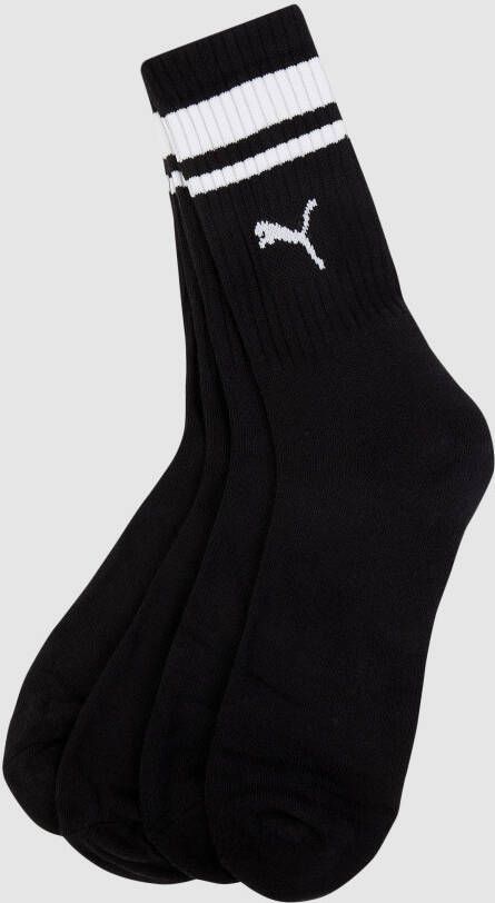 Puma Sokken met stretch in een set van 4 paar