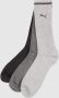 PUMA Sportsokken UNISEX STRIPED CREW SOCK 3P (3 paar) - Thumbnail 1