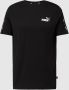 Puma Sportief Zwart T-shirt Essentials+ Tape Black Heren - Thumbnail 1