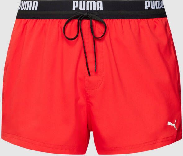 Puma Zwembroek met labelprint