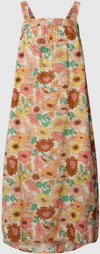 QS Maxi-jurk met all-over bloemenmotief