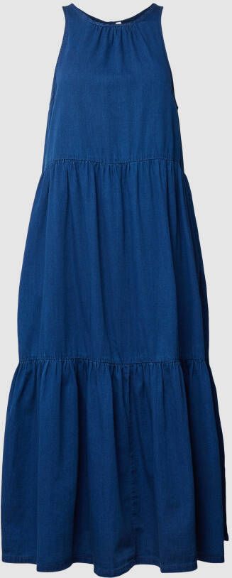 QS Midi-jurk met uitlopend rokdeel