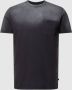 Q S by s.Oliver dip-dye regular fit T-shirt zwart - Thumbnail 2