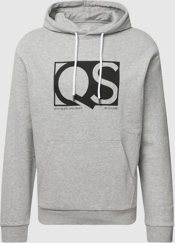 Q S designed by Oversized hoodie met labelprint
