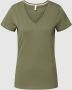 QS by s.Oliver T-shirt met labeldetail model 'Basic' - Thumbnail 2