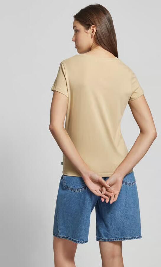 QS T-shirt met motiefprint