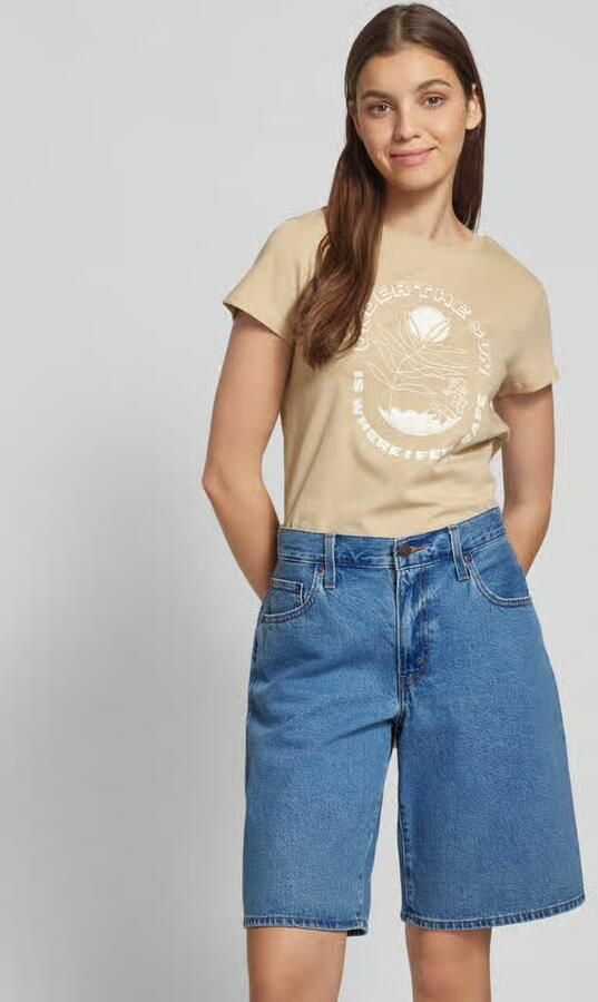 QS T-shirt met motiefprint - Foto 4