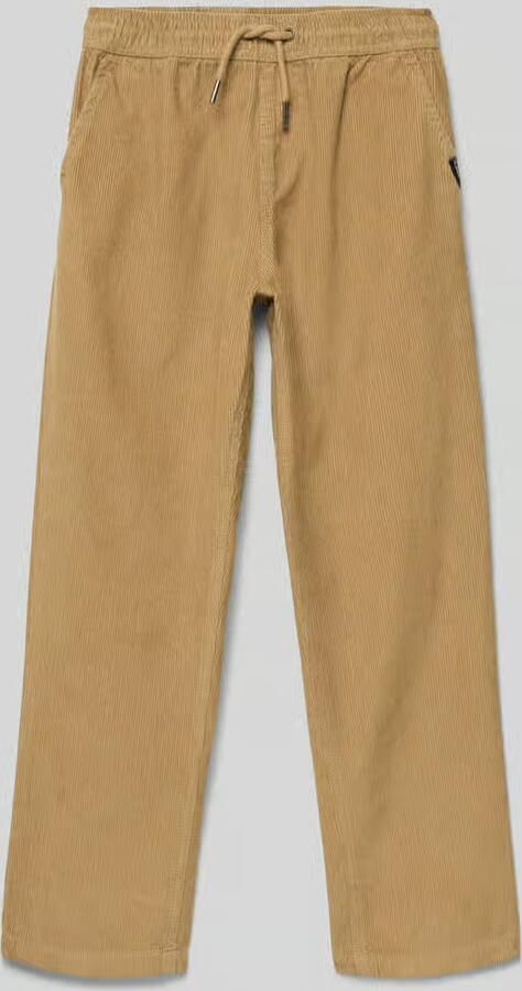 Quiksilver Corduroy broek met elastische band model 'TAXER'
