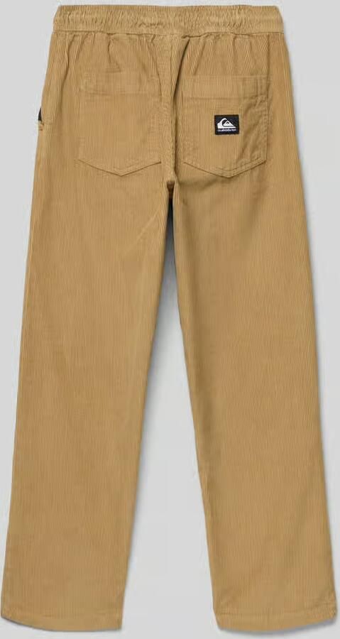 Quiksilver Corduroy broek met elastische tailleband model 'TAXER' - Foto 2