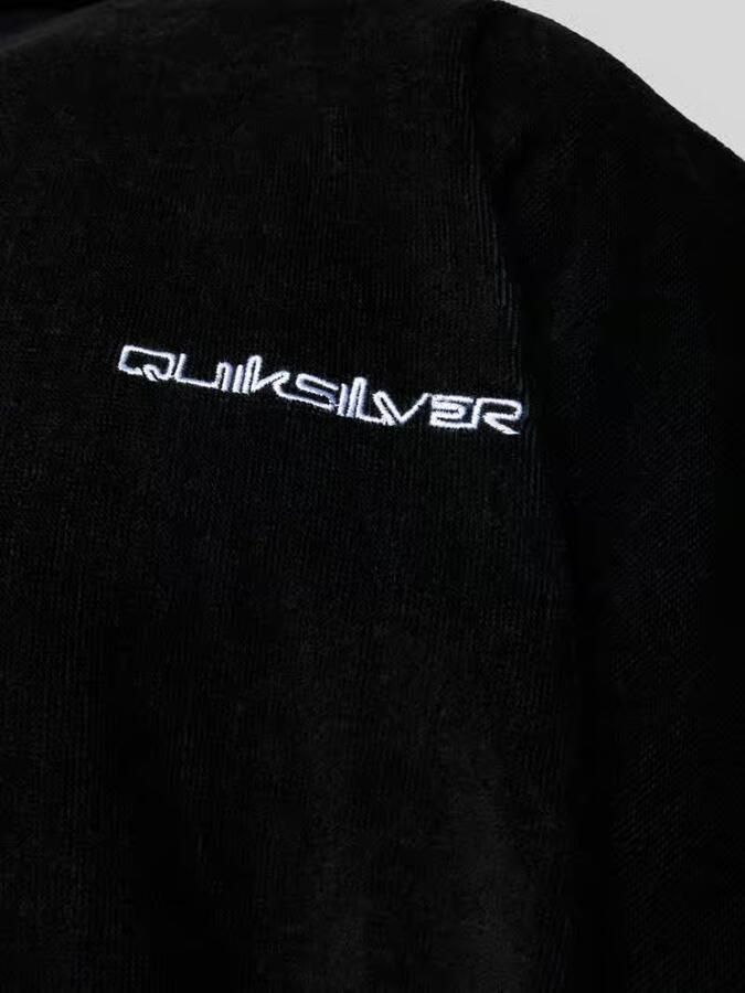 Quiksilver regular fit hoody-handdoek met logo-patch