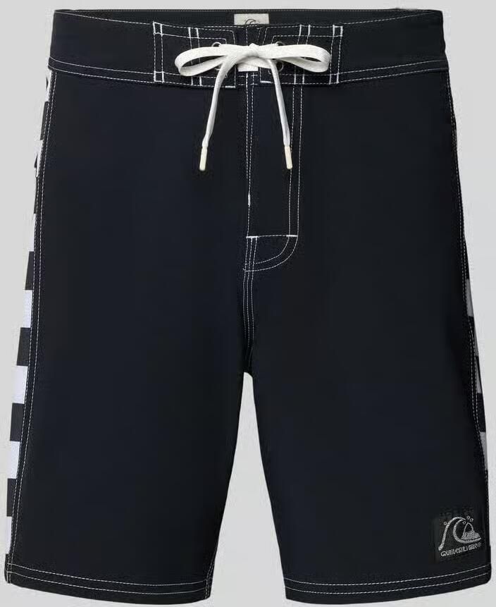 Quiksilver regular fit zwembroek met logopatch model 'Arch' - Foto 2