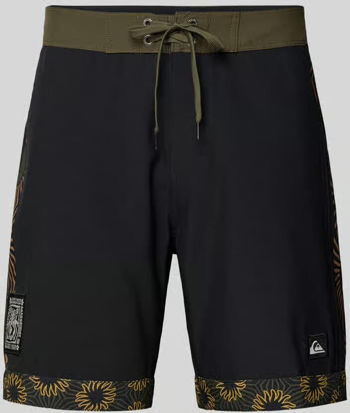 Quiksilver regular fit zwembroek met logopatch model 'Nomad' - Foto 2