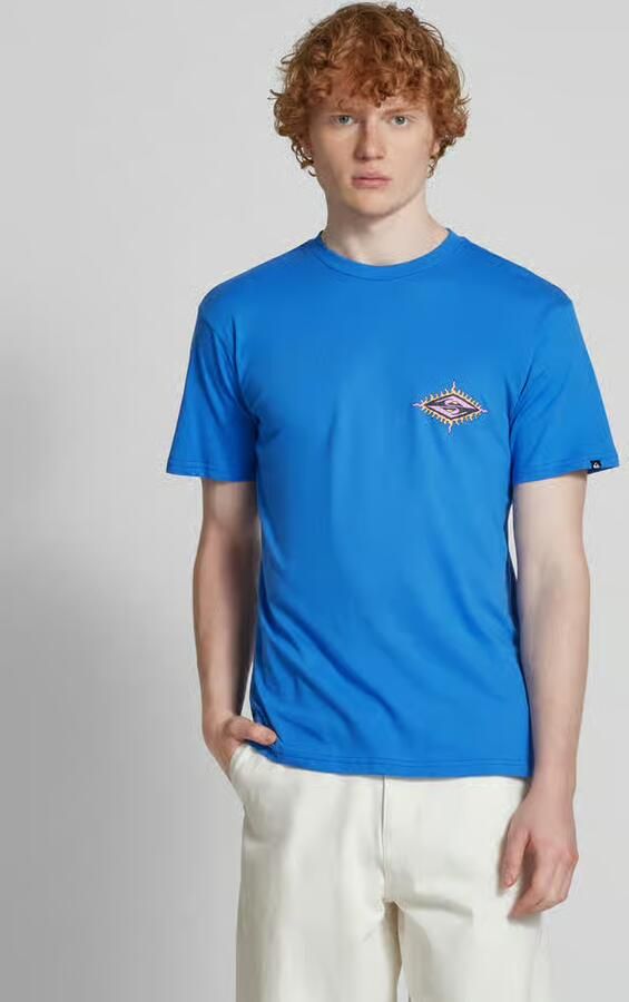Quiksilver T-shirt met labelprint - Foto 2