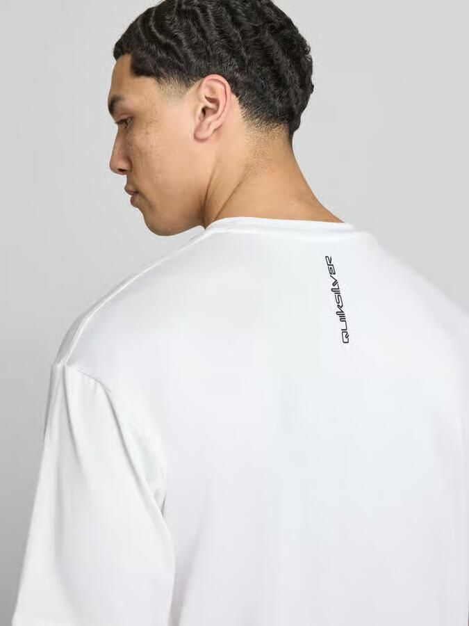 Quiksilver T-shirt met ronde hals en logo