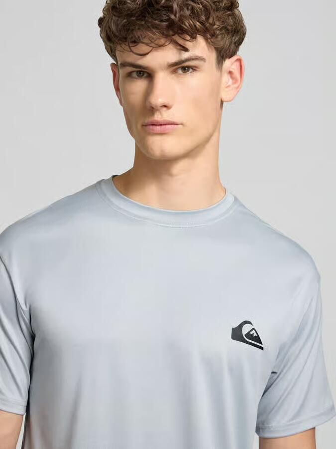 Quiksilver T-shirt met ronde hals en logo