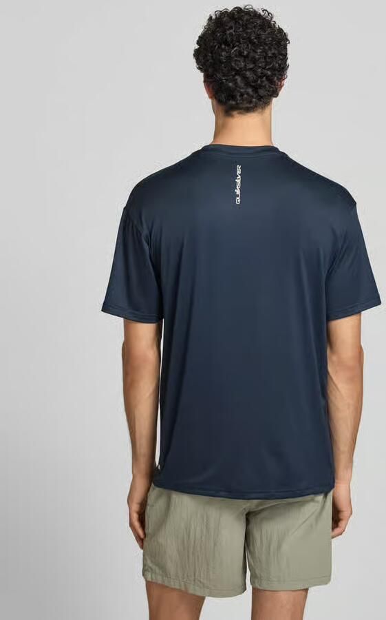 Quiksilver T-shirt met ronde hals en logo
