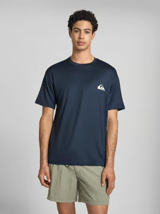 Quiksilver T-shirt met ronde hals en logo - Foto 2