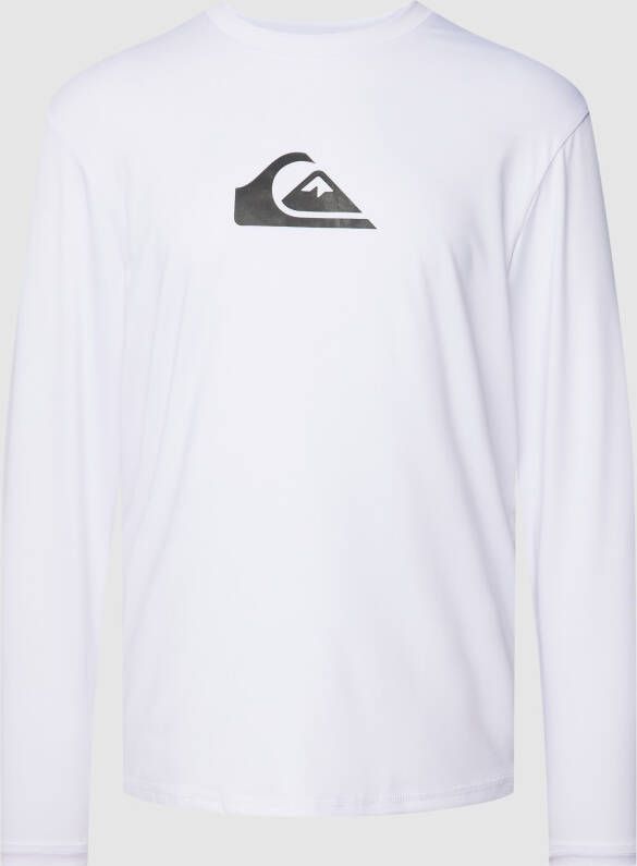 Quiksilver Shirt met lange mouwen en labelprint