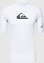 Quiksilver T-shirt met logodetail model 'ALL TIME SS' - Thumbnail 1