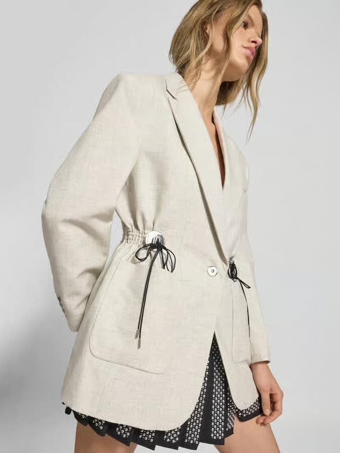 Rabanne Blazer met reverskraag