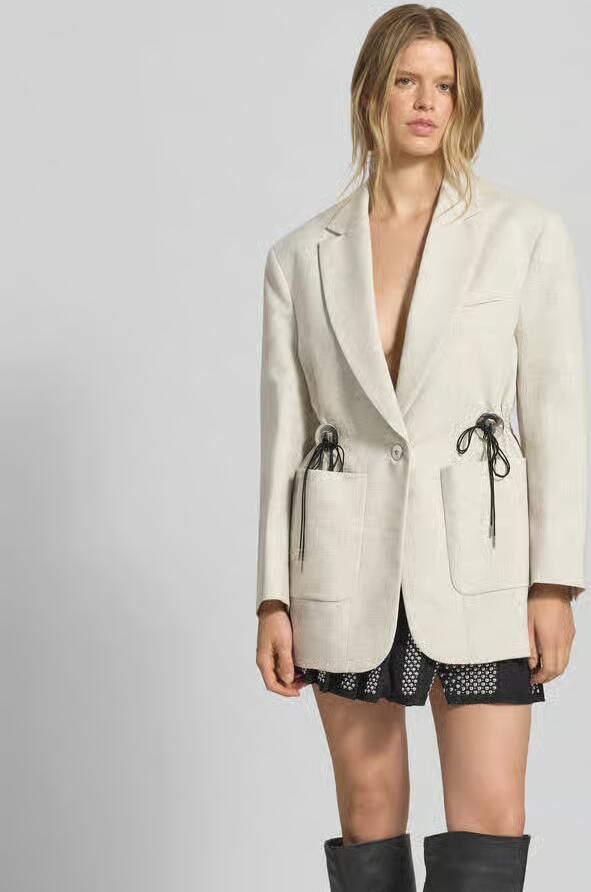 Rabanne Blazer met reverskraag - Foto 3