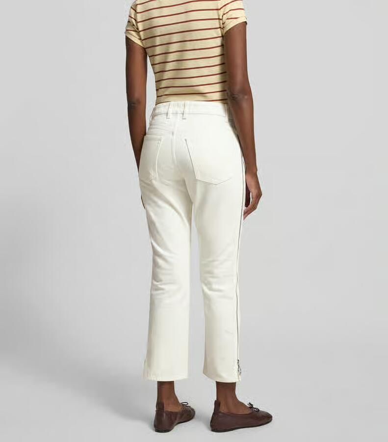 Rabanne Bootcut fit jeans in verkort design - Foto 2