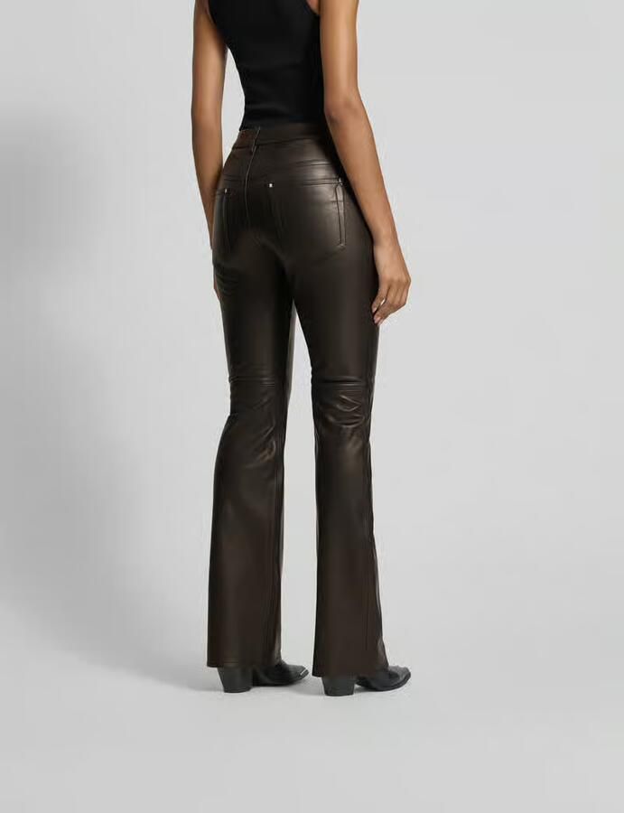 Rabanne Broek van imitatieleer in leerlook - Foto 2