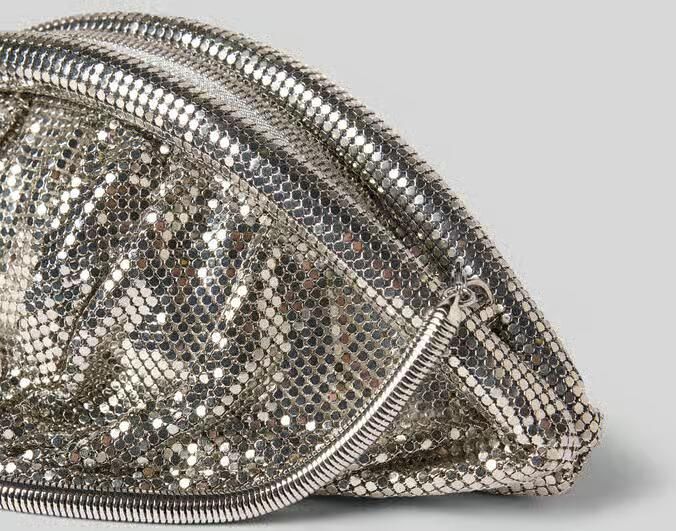 Rabanne Clutch in kettinglook