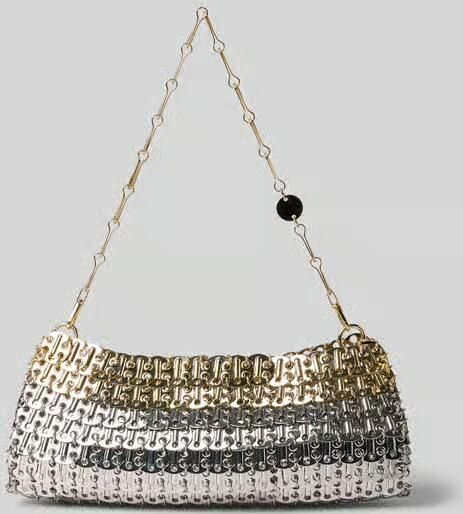Rabanne Clutch in kettinglook - Foto 3