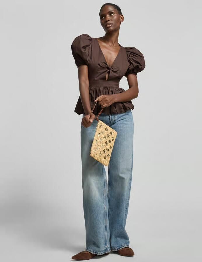 Rabanne Clutch in vlechtlook - Foto 2