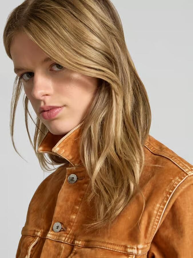 Rabanne Jeansjack met knoopsluiting