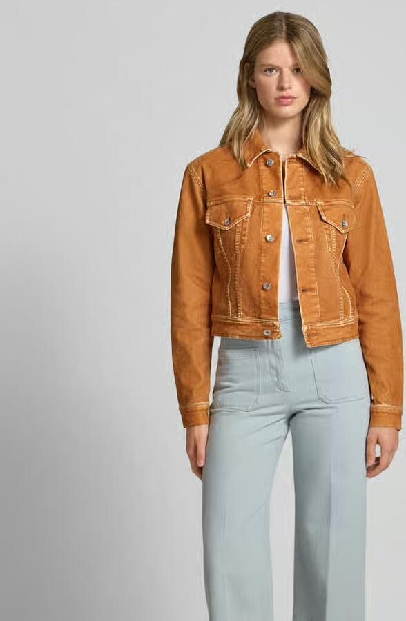 Rabanne Jeansjack met knoopsluiting - Foto 2