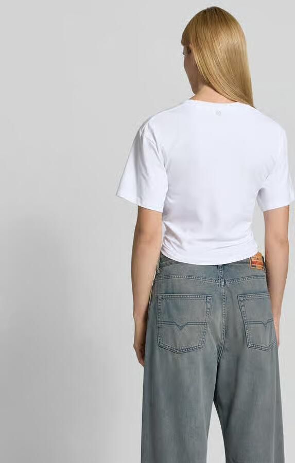 Rabanne Kort T-shirt met Sierdetail - Foto 2