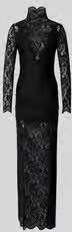Rabanne Maxi-jurk in semi-transparant design