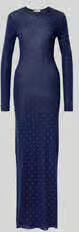 Rabanne Maxi-jurk in semi-transparant design