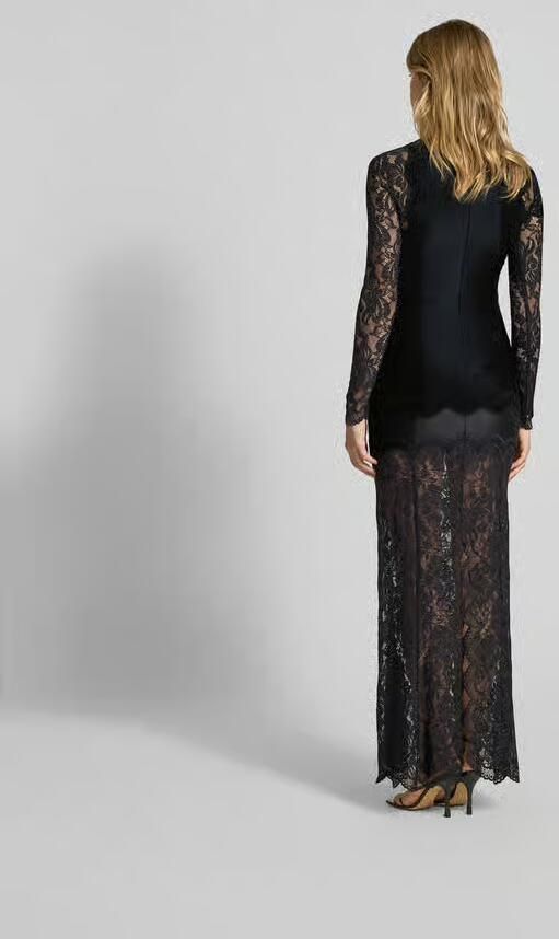 Rabanne Maxi-jurk in semi-transparant design - Foto 2