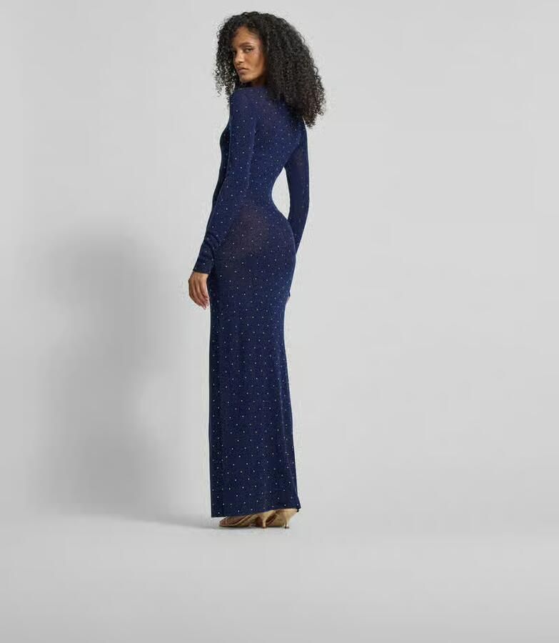 Rabanne Maxi-jurk in semi-transparant design - Foto 2