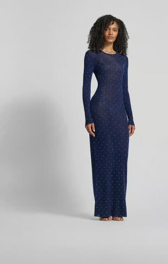 Rabanne Maxi-jurk in semi-transparant design - Foto 3