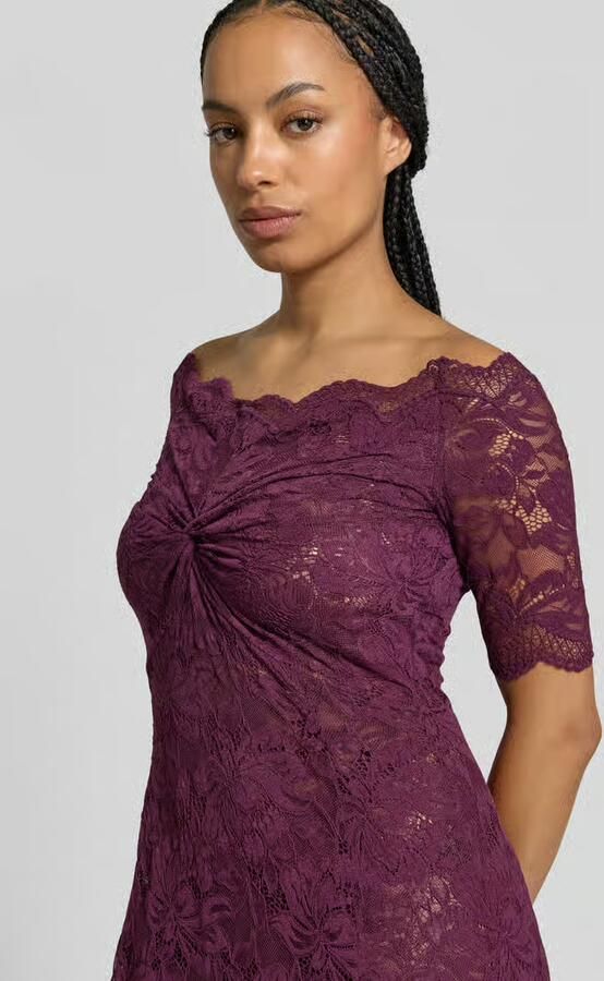 Rabanne Maxi-jurk met all-over kant - Foto 2